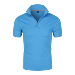Wholesale Men Polo T-shirts Available in Different Colors Shortsleeves Lining on Sleeves And Collar Cotton/Polyester - Product Image 6