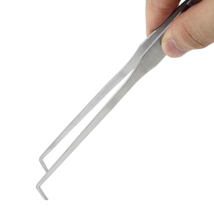 Pinzas extra largas para alimentar reptiles, 2 uds., pinzas largas de acero inoxidable, herramienta de alimentación para terrario, para tanques, lagartos, arañas y serpientes - Product Image 4