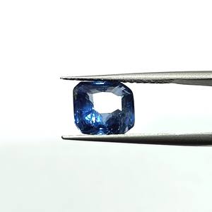 Zafiro azul octogonal natural de 4.01 quilates de Sri Lanka, piedras sueltas para la fabricación de joyas y anillos, tabla Ratti 4.25 BSTN-02 - Product Image 2