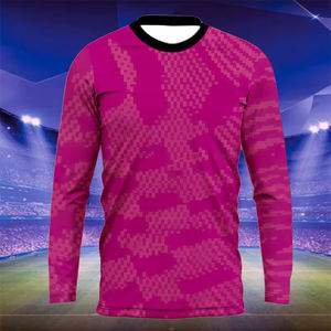 T-shirt à manches longues pour homme, coupe classique, col en V, respirant, écologique, 220 GSM, polyester, de bonne qualité, entièrement sublimé - Product Image 6