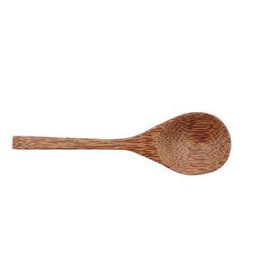 Cuchara de Coco Natural, Mango Largo, Ligera, Resistente al Calor, Ecológica, Apta para Lavavajillas, Vajilla Duradera - Product Image 1