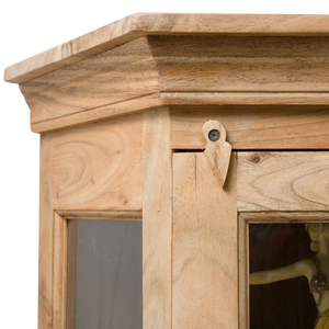 Vitrina esquinera Vandana Maxima Flux en madera de acacia - Product Image 4