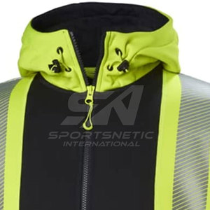 เสื้อฮู้ดดี้สำหรับทำงาน ดีไซน์โดดเด่น ขายส่ง สีพื้น น้ำหนักเบา - Product Image 4