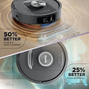 Shark PowerDetect 2-in-1 Robot Vacuum and <b>Mop</b> <b>Floor</b> Cleaning Robot With NeverTouch Base App Controlled for Pet Hair Home Hotel - Product Image 3