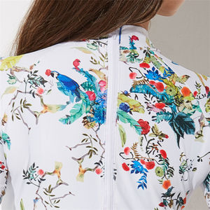 Nouveau design 2026 – Maillot de surf à manches longues, séchage rapide, anti-UV, vert, pour femme - Product Image 6