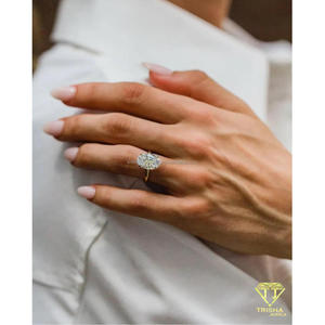Oval Cut Moissanite <b>Ring</b> <b>Solitaire</b> Engagement <b>Ring</b> 925 Sterling <b>Silver</b> Luxury Wedding Jewelry Classic Design For Women - Product Image 3