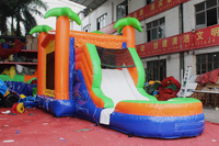 Château gonflable de magasin de bonbons, combo sportif, parcours de jeux, piste, décorations, château de saut extérieur, petit distributeur automatique de bonbons pour fête foraine