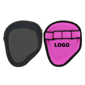 Breathable Natural Rubber & PVC Grip Pads for Heavy Duty Weightlifting Hand Protection and Body Building - Product Image 2