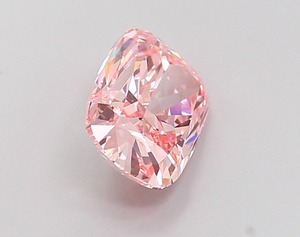 Diamant rose vif fantaisie modifié en forme de coussin de 2,72 carats, cultivé en laboratoire par CVD, clarté VVS2, taille excellente, pierre précieuse non montée pour la création de bijoux - Product Image 4