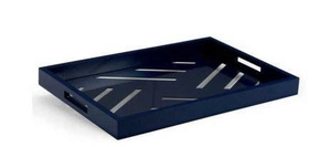 Bandeja rectangular de laca premium de Vietnam, diseño elegante con opciones de color OEM/ODM, ideal para compradores mayoristas en todo el mundo. - Product Image 3