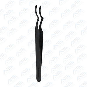Pinzas de extensión de pestañas profesionales Pinzas de punta de fibra Pinzas de extensión de pestañas de acero inoxidable al por mayor por Apto Enterprises - Product Image 5