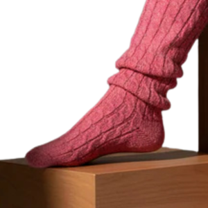 AKA Knit Leg Warmers for Women Winter Boot <b>Socks</b> Pink <b>Black</b> Green Stretch Cable Knit Dance Leg Sleeves Cozy Warm - Product Image 5