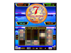 เครื่องเกมอาร์เคดคู่ DRAGONS RICHES แบบหยอดเหรียญ พร้อมเกม Pog และบอร์ดเกม Tragamonedas Wms550 Pot of Gold JAMMA เกมวิดีโอไต้หวัน - Product Image 2