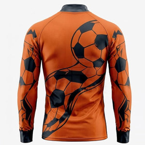 Ergonomic Fit Football <b>Compression</b> <b>Shirt</b> Quick Dry Fabric <b>For</b> Sports Training Soccer And Professional Workout Sessions - Product Image 2