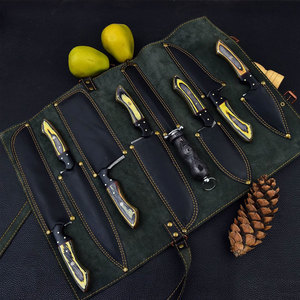 Damascus Steel <b>Kitchen</b> Knife Set Suitable For Cooking Tasks With User Friendly Grip And Stylish Appearance - Product Image 2