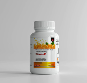 Tabletas de Vitamina C (Ácido Ascórbico) de la Mejor Calidad, 1000 mg, Producto Nutracéutico, Calidad de Exportación - Product Image 2
