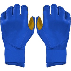 Gants de frappe ELIXE SPORTS en cuir bleu avec fermeture auto-agrippante, durables, respirants, légers, unisexes, pour entraînement adulte, main gauche/droite - Product Image 1