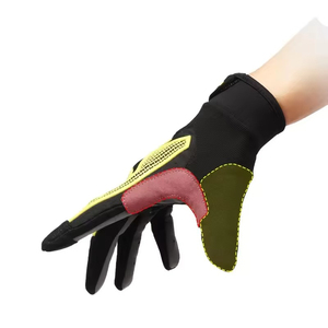 ถุงมือปั่นจักรยานโลโก้สั่งทำ ดีไซน์แบบเต็มนิ้ว พร้อมแผ่นเจลเสริมความนุ่มและเพิ่มการยึดเกาะ ผู้ผลิตขายส่ง - Product Image 4