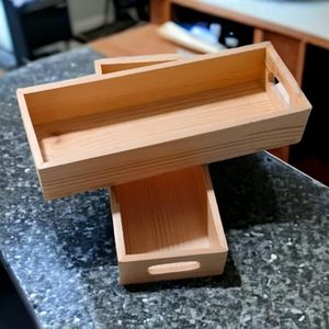 Molde de madera rectangular para hacer jabón, bandeja para hacer jabón artesanal, caja cortadora de jabón de glicerina para proceso en frío - Product Image 2