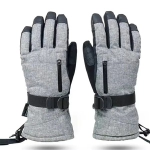 Guantes de Esquí de Cuero de Alta Calidad para Hombre, Resistentes al Viento, Impermeables, Cálidos, con los Mejores Materiales - Product Image 1