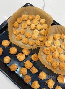 Crunchy Toasted Coconut Cubes Delicious Roasted Coconut <b>Bites</b> Crispy Snack Food Wholesale Bulk Supplier - Product Image 2