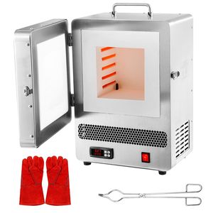 Forno Elettrico da Tavolo in Acciaio Inossidabile da 1500W per Fusione Precisa dell'Oro a 1200°C con Controllo Automatico - Product Image 1
