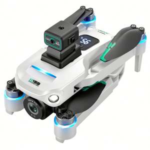 S159 Drone 4K HD Dual <b>Camera</b> 20 Minute Battery Life Obstacle Avoidance LED Large Screen Remote Quadcopter Foldable - Product Image 1