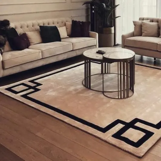Penjualan Laris Ukuran Besar Murah Karpet dan Karpet Modern Kustom untuk Dijual Ruang Tamu Mewah
