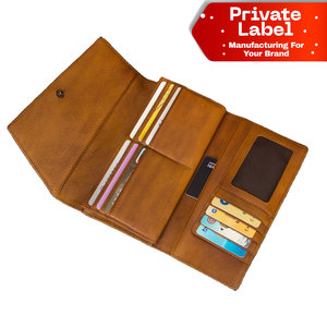 Proveedor de Dropshipping, Cartera de Cuero Personalizada con Etiqueta Privada, Envío Rápido, Cartera de Cuero Genuino Personalizada B2B, Fábrica de Alta Calidad - Product Image 1