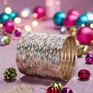 กำไลข้อมือแฟชั่นขายส่ง 3 สีเคลือบทอง, กำไลข้อมือชุบหลายสี, กำไลข้อมือ 3 สีทันสมัย, กำไลข้อมือทองเหลืองสามสี - Product Image 4