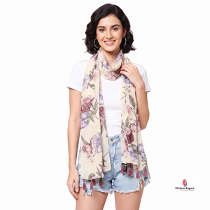 Premium Printed Fashion Long Scarf Soft Fabric <b>Head</b> <b>Wrap</b> Private Label OEM ODM Textile Manufacturer Export - Product Image 4