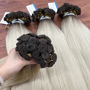 Trama 100% a mano Hairshop Paquetes Sin procesar Hasta 100% Extensiones de cabello humano de Mujeres de montaña vietnamitas - Product Image 2