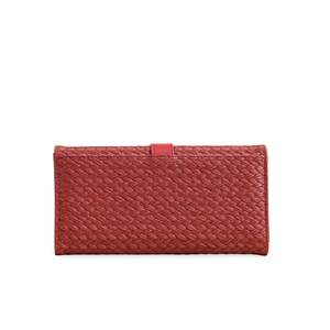 กระเป๋าสตางค์ P70974สีน้ำตาลแดงลำลอง - Product Image 1