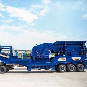 Triturador De Impacto Móvel De Alta Eficiência para Dolomita De Quartzo Rússia Triturador De Pedra Móvel De Tamanho Médio - Product Image 3