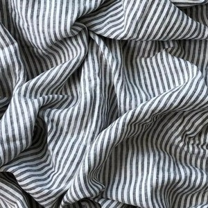 100% Linen Set 4pcs Natural French Washed Flax Solid Color Soft Breathable Bedding Sets - Product Image 3