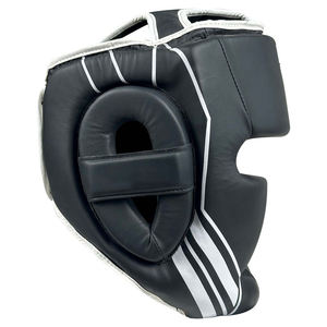 Casque de boxe professionnel unisexe de haute qualité en cuir véritable et mousse néoprène, protection durable pour l'entraînement - Product Image 4