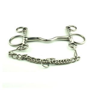 Bocados de Caballo de Acero Inoxidable Premium, Tipo Pelham y Weymouth, Duraderos, para Control en la Equitación, Bocado Profesional para Entrenamiento de Caballos - Product Image 4