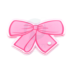 Wholesale Custom Logo Glass Eyelash Extension <b>Holder</b> Pallet Trays Girls <b>Bow</b> Tile Tools Made Premium High Quality OEM/ODM Nomzi - Product Image 2