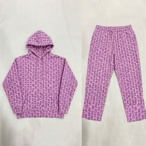 Conjuntos de Sudadera con Capucha de Camuflaje Personalizados al por Mayor, Pantalones Deportivos Holgados con Hombros Caídos, Transpirables, Casuales, de Invierno, OEM, Mangas Largas, Ropa Deportiva - Product Image 3