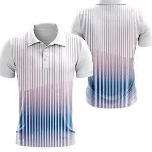 Polo Estampado de Alta Calidad, Camiseta Casual de Algodón Transpirable Premium, Manga Corta, Elegante, Cómoda y de Tela Suave - Product Image 3