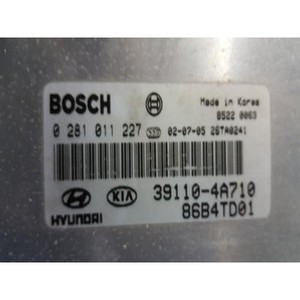 Unité de commande moteur (ECU) d'occasion Sorento I 2002-2006 d'origine 391104A710 - Product Image 4