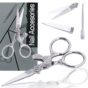 กรรไกรตัดเล็บคุณภาพสูง กรรไกรตัดเล็บตรง กรรไกรสแตนเลส อุปกรณ์ตัดหนังกำพร้าจากปากีสถาน - Product Image 6
