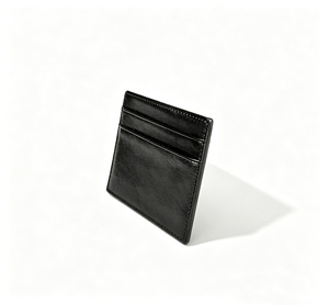 [Customised Logo] Genuine Cowhide Top Grain Leather Credit Card Holder for Men & Women Fashion Style Business & Travel Use - Product Image 2