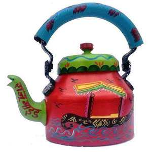 Hand Painted High Quality Metal <b>Tea</b> Pot & <b>Kettle</b> Most Trending Hot <b>Tea</b> Storage Use Serving Office Restaurant <b>Tea</b> Pot & <b>Kettle</b> - Product Image 6