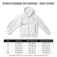 Sweat à capuche zippé personnalisé avec strass blancs pour homme, coupe oversize, effet délavé, style streetwear, veste d'automne, 100% coton, fabrication artisanale