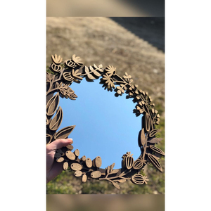 Hand Finished Antique White Oval <b>Wall</b> <b>Mirror</b> with Decorative Rope Border for Living Room & Bedroom Decor In Good Price - Product Image 4