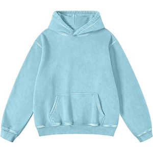Sudadera con Capucha Unisex de Color Sólido, Estilo Casual Hip Hop, Sudadera con Capucha para Hombre y Mujer, 100% Algodón Ecológico - Product Image 1