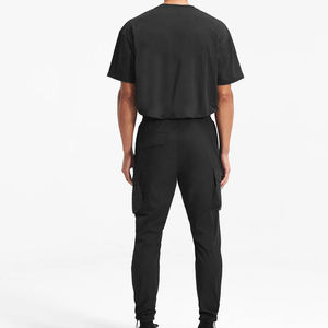 Plus Size <b>Elastic</b> Waist Men's Trousers Loose Lightweight Casual Summer Straight Breathable New Style Casual Trousers in Summer - Product Image 4