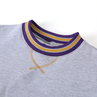 Sweat-shirt à col rond gris personnalisé Alcorn State pour vêtements universitaires, vente en gros, acheteurs en gros, distributeurs, marchandises, sweat-shirts