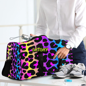 OEM Sublimation Fitness Gym Duffle Bag Custom Logo Large <b>Travel</b> Duffel Waterproof Sport Bag Wholesale - Product Image 6